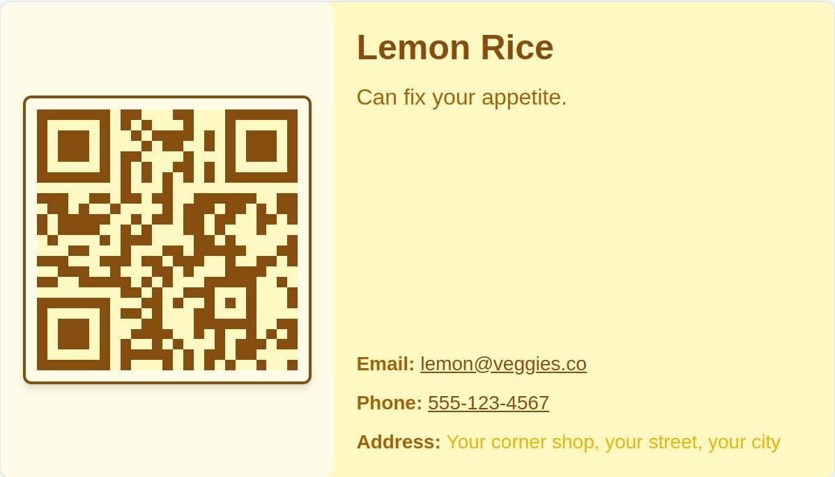 Lemon Rice